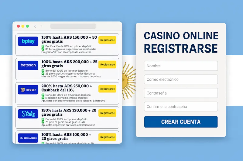 Casino online registrarse – cómo registrarse